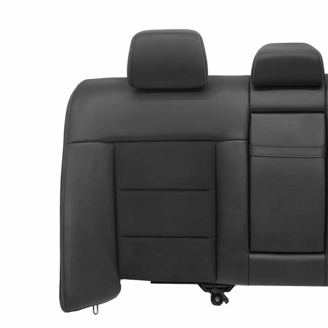 Mercedes W212 Saloon Rear Seat Backrest Back Rest Cover Black Cloth Leather - SKU A2129201835 - Part number A2129201835