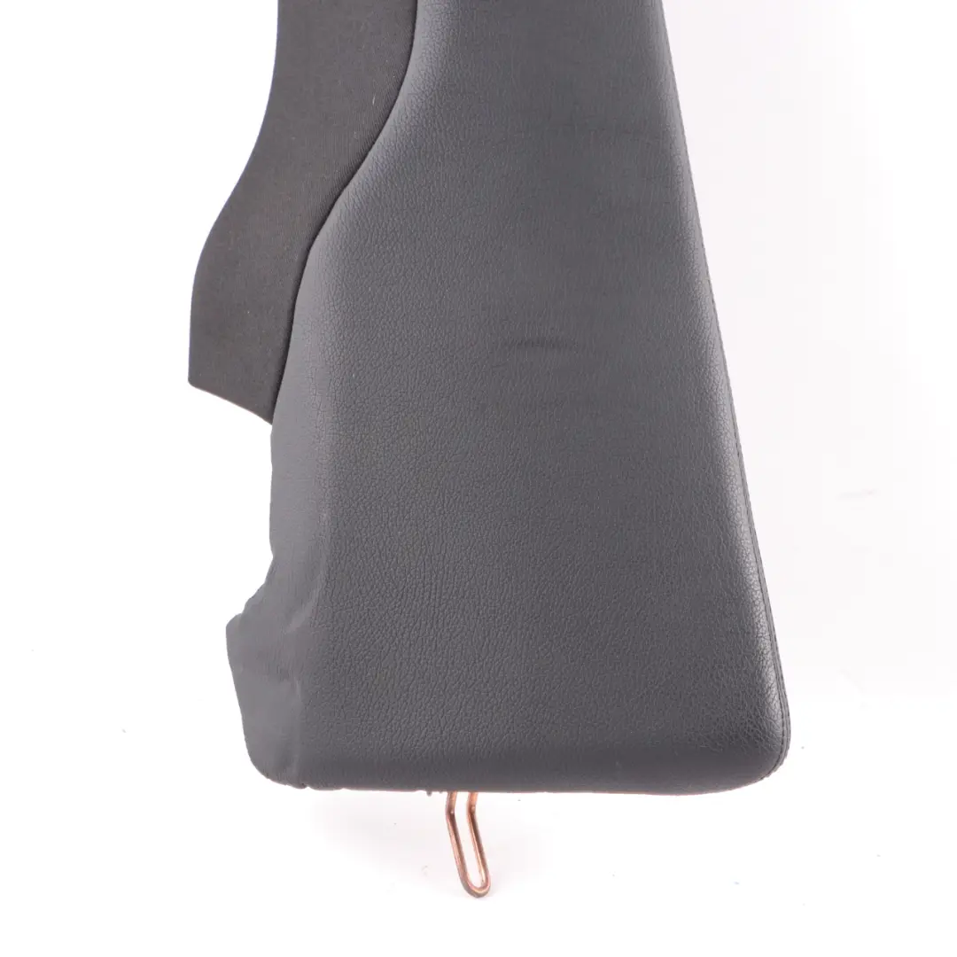 Mercedes W212 Saloon Lateral Panel Rear Seat Left N/S Finisher Black Leather - SKU A2129201930 - Part number A2129201930