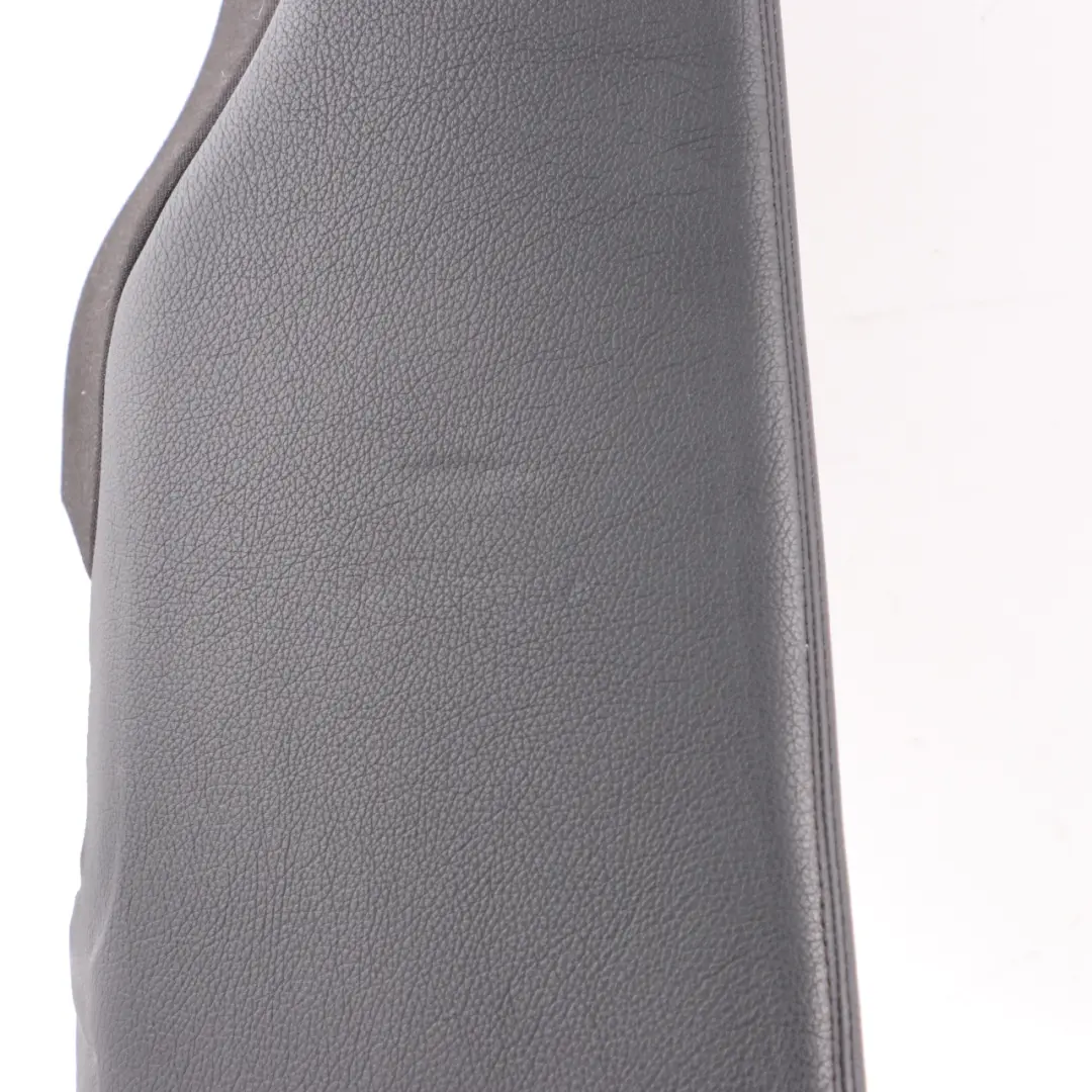 Mercedes W212 Saloon Lateral Panel Rear Seat Left N/S Finisher Black Leather - SKU A2129201930 - Part number A2129201930