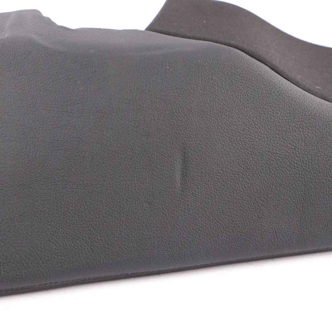 Mercedes W212 Saloon Lateral Panel Rear Seat Left N/S Finisher Black Leather - SKU A2129201930 - Part number A2129201930