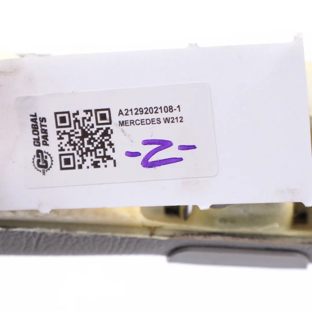 Bench Isofix Strip Couch Cover Saloon Leather Beige to Mercedes W212 Rear Seat with Part number A2129202108 Mercedes W212 Rear Seat Bench Isofix Strip Couch Cover Saloon Leather Beige - SKU A2129202108-1 - Part number A2129202108