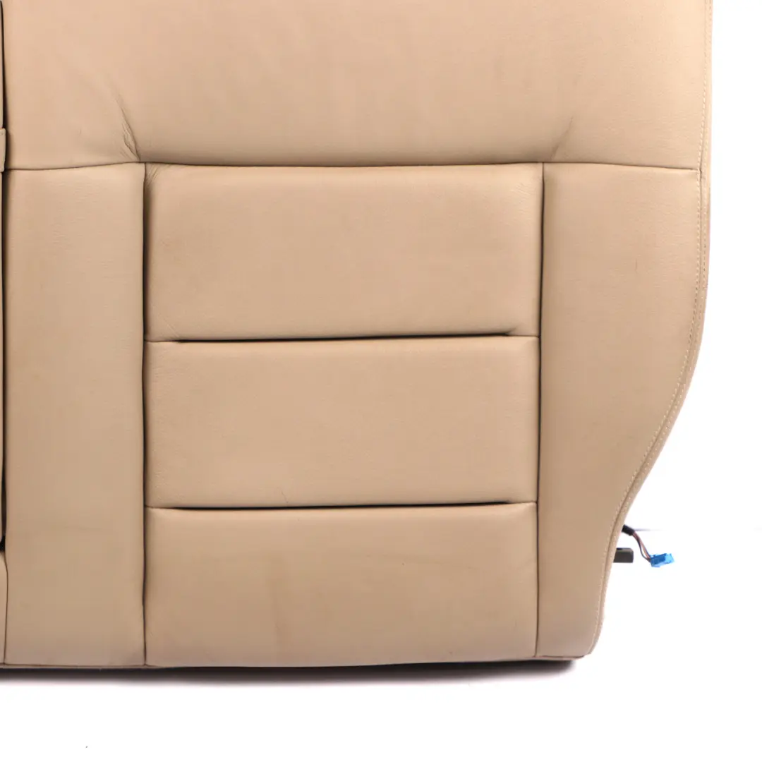 Backrest Estate Left N/S Back Cover Leather Beige to Mercedes S212 Rear Seat with Part number A2129208333 Mercedes S212 Rear Seat Backrest Estate Left N/S Back Cover Leather Beige - SKU A2129203535 - Part number A2129208333