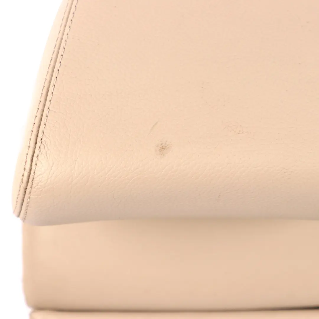 Backrest Estate Left N/S Back Cover Leather Beige to Mercedes S212 Rear Seat with Part number A2129208333 Mercedes S212 Rear Seat Backrest Estate Left N/S Back Cover Leather Beige - SKU A2129203535 - Part number A2129208333