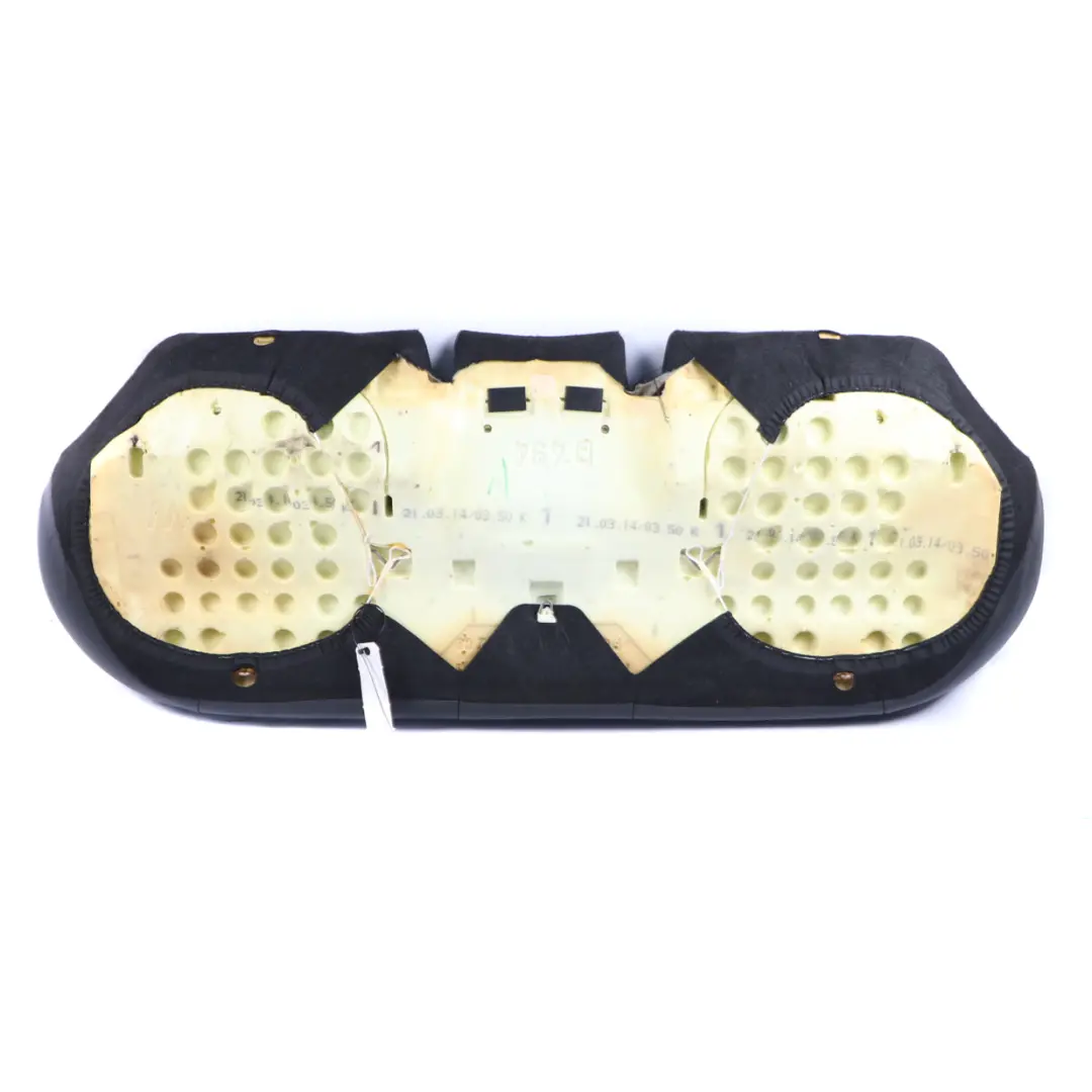 Rear Seat Bench Mercedes W212 Saloon Rear Couch Covering Black Anthracite - SKU A2129203902 - Part number A2129203902