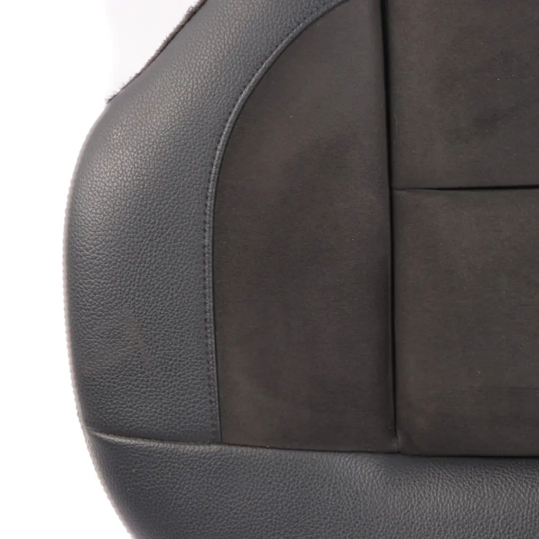 Mercedes W212 Berline Banquette Arrière Canapé Demi-Cuir Noir Anthracite - SKU A2129203902 - Numéro de pièce A2129203902