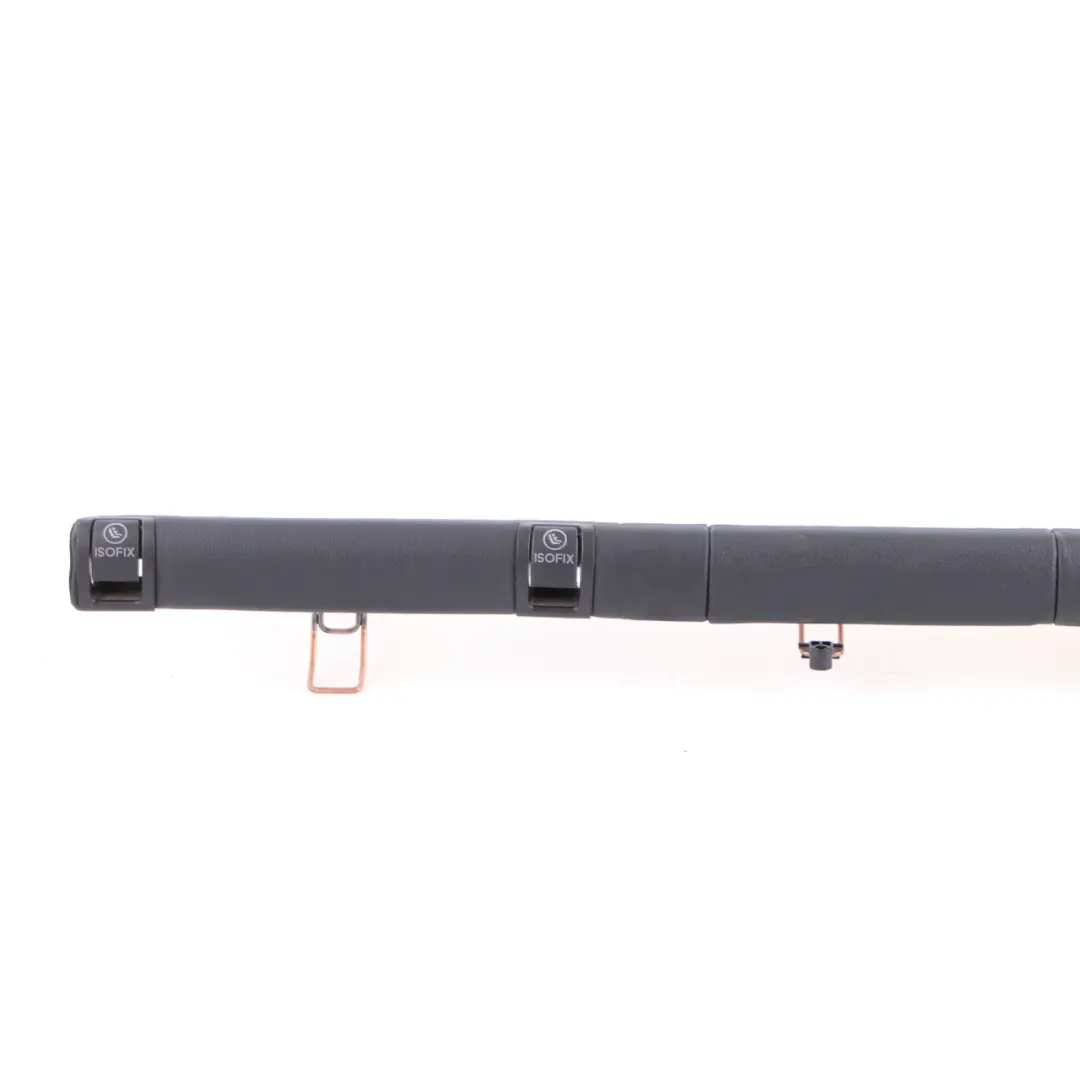 Mercedes W212 Rear Seat Bench Isofix Strip Couch Cover Estate Leather Black - SKU A2129206619 - Part number A2129206619