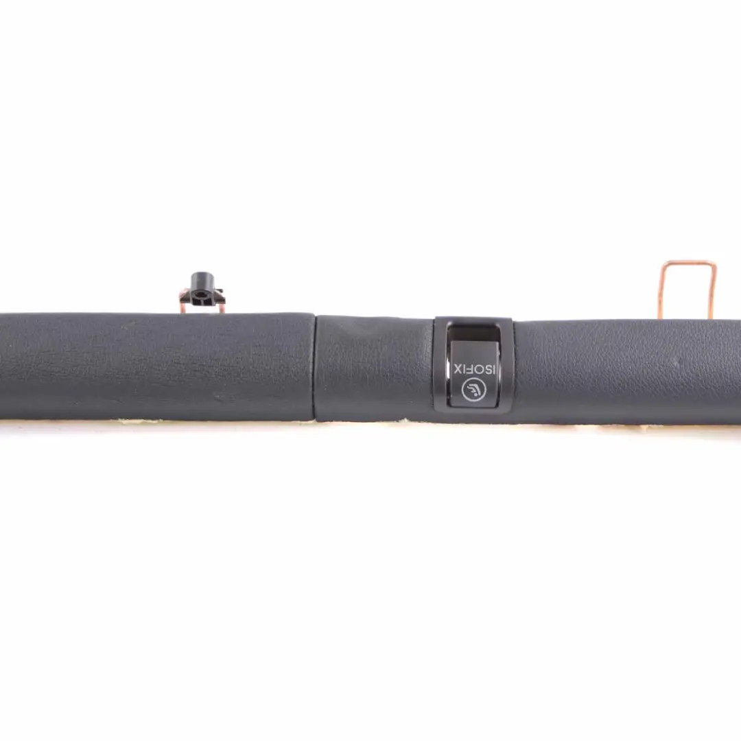 Mercedes W212 Rear Seat Bench Isofix Strip Couch Cover Estate Leather Black - SKU A2129206619 - Part number A2129206619