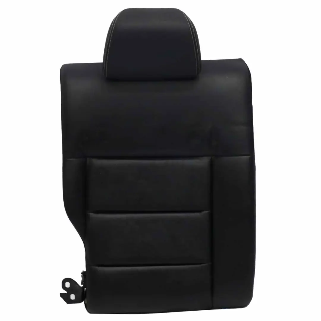 Mercedes W212 Rear Seat Backrest Right O/S Rear Seat Back Cover Black Leather - SKU A2129206833 - Part number A2129206833