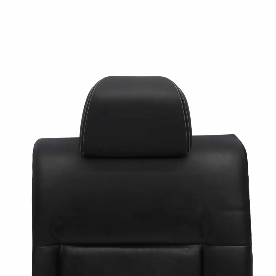 Mercedes W212 Rear Seat Backrest Right O/S Rear Seat Back Cover Black Leather - SKU A2129206833 - Part number A2129206833