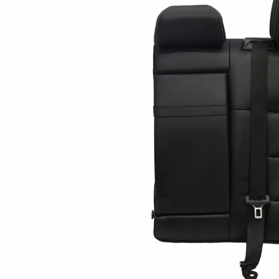Mercedes W212 Respaldo Asiento Trasero Izquierdo Funda Cuero Negro - SKU A2129206933 - Número de pieza A2129206933