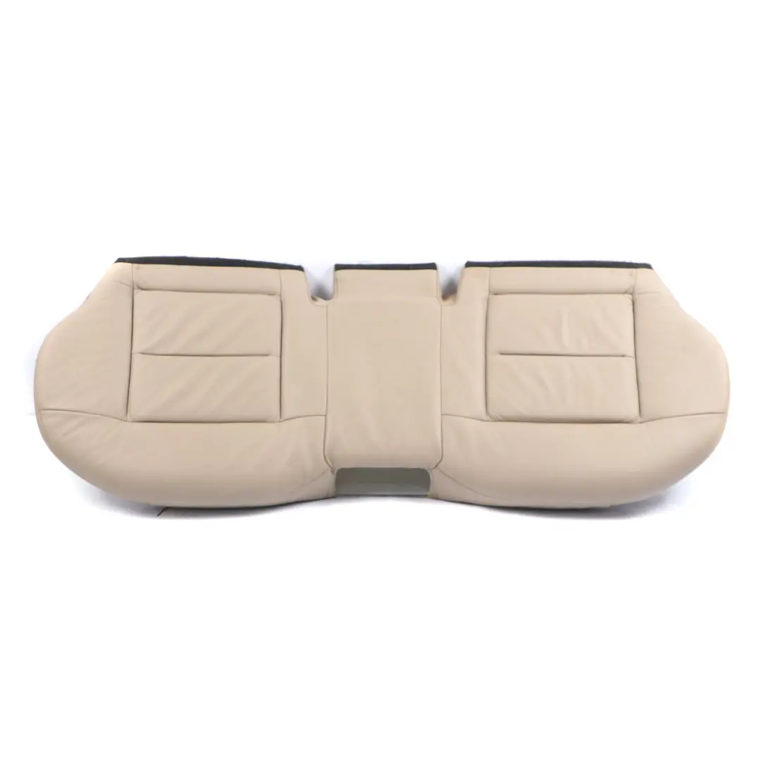 Mercedes W212 Saloon Estate Rear Seat Bench Couch Covering Beige Leather - SKU A2129207037 - Part number A2129207037