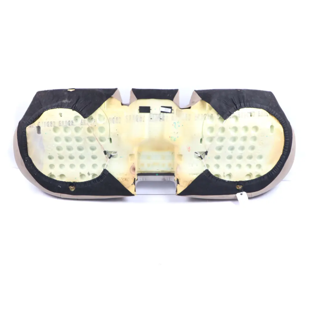 Mercedes W212 Saloon Estate Rear Seat Bench Couch Covering Beige Leather - SKU A2129207037 - Part number A2129207037