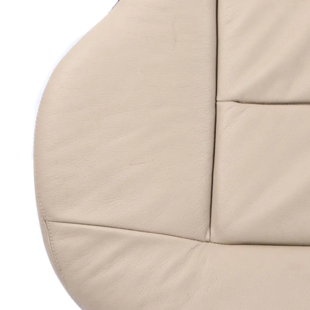 Bench Couch Covering Beige Leather to Mercedes W212 Saloon Estate Rear Seat with Part number A2129207037 Mercedes W212 Saloon Estate Rear Seat Bench Couch Covering Beige Leather - SKU A2129207037 - Part number A2129207037