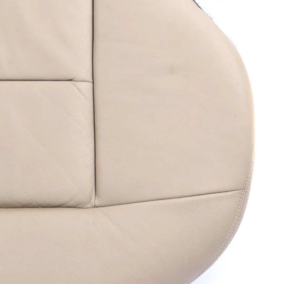 Bench Couch Covering Beige Leather to Mercedes W212 Saloon Estate Rear Seat with Part number A2129207037 Mercedes W212 Saloon Estate Rear Seat Bench Couch Covering Beige Leather - SKU A2129207037 - Part number A2129207037