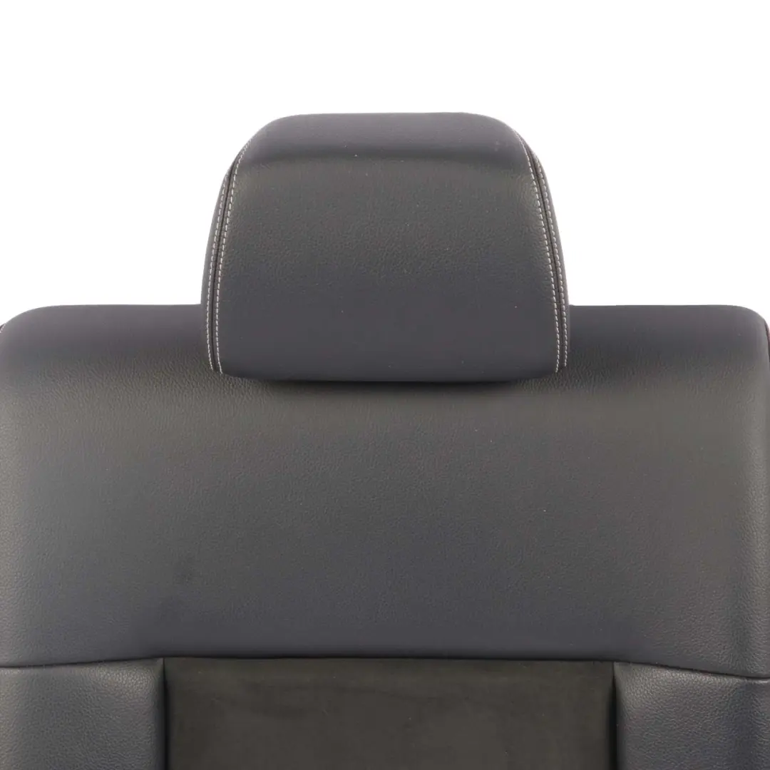 Mercedes W212 Rear Seat Backrest Estate Right O/S Cloth Imitation Leather Black - SKU A2129207833 - Part number A2129207833