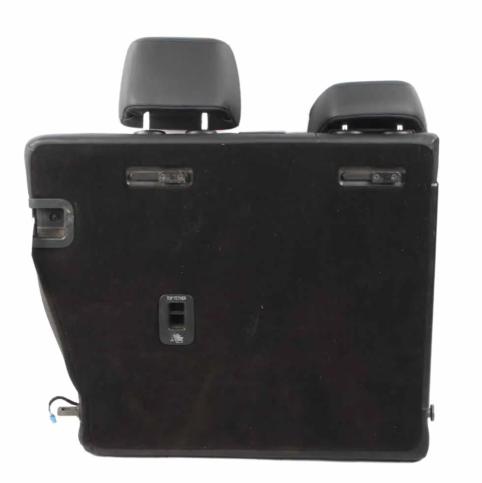 Mercedes S212 Estate Respaldo del asiento trasero izquierdo Cubierta cuero negro - SKU A2129208133 - Número de pieza A2129208133