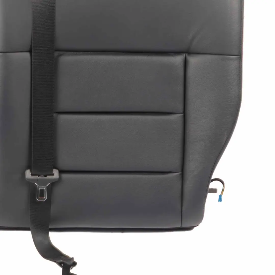 Mercedes S212 Estate Rear Seat Backrest Left Back Cover Black Leather - SKU A2129208133 - Part number A2129208133