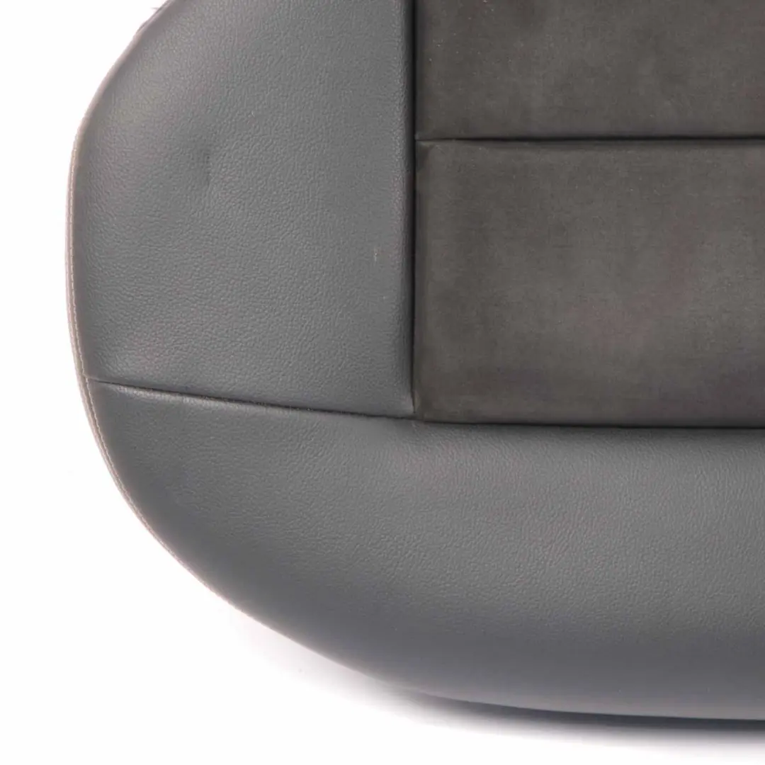 Mercedes W212 Saloon Rear Seat Bench Couch Covering Black Cloth Leather - SKU A2129208837 - Part number A2129208837