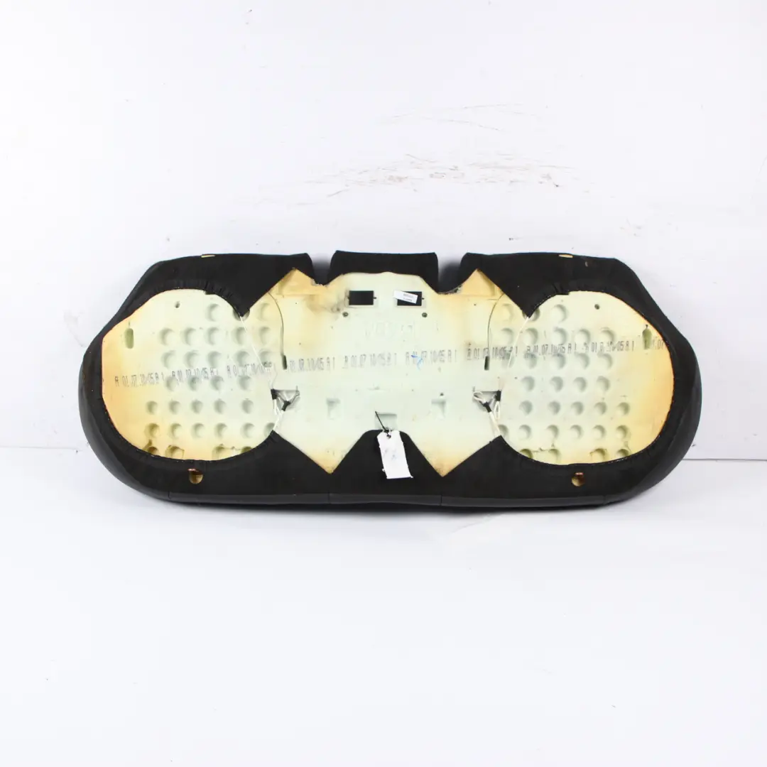 Mercedes W212 Rear Seat Bench Couch Cover Saloon Black Leather - SKU A2129208937 - Part number A2129208937