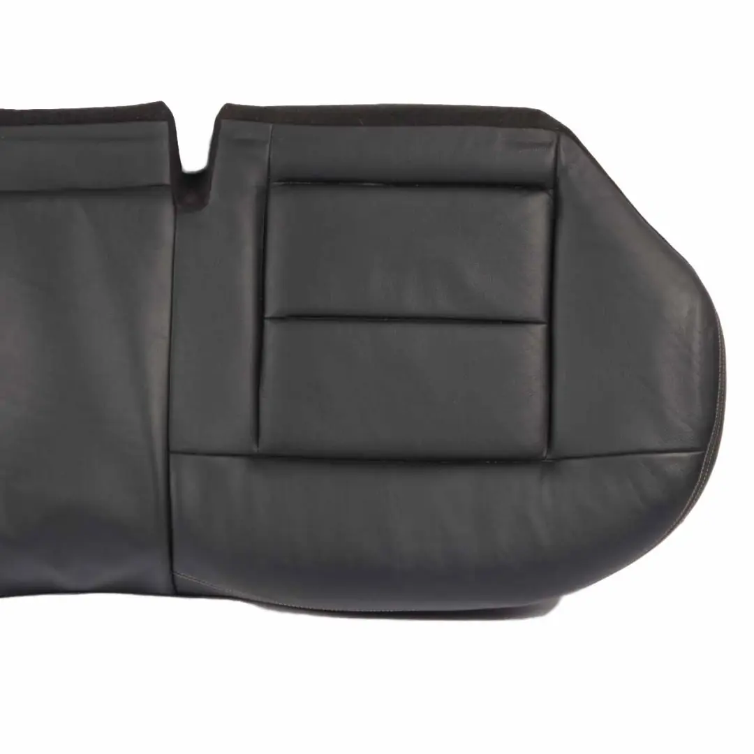 Mercedes W212 Rear Seat Bench Couch Cover Saloon Black Leather - SKU A2129208937 - Part number A2129208937