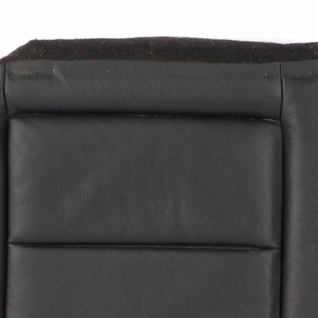 Mercedes W212 Rear Seat Bench Couch Cover Saloon Black Leather - SKU A2129208937 - Part number A2129208937