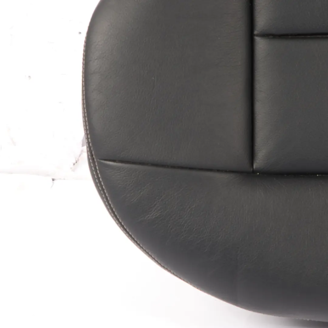 Mercedes W212 Rear Seat Bench Couch Cover Saloon Black Leather - SKU A2129208937 - Part number A2129208937