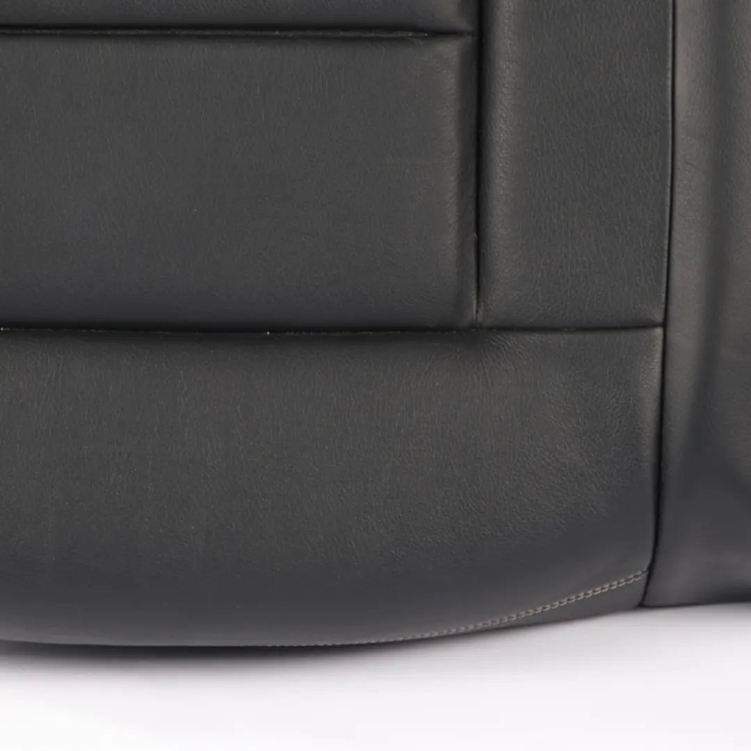 Mercedes W212 Rear Seat Bench Couch Cover Saloon Black Leather - SKU A2129208937 - Part number A2129208937
