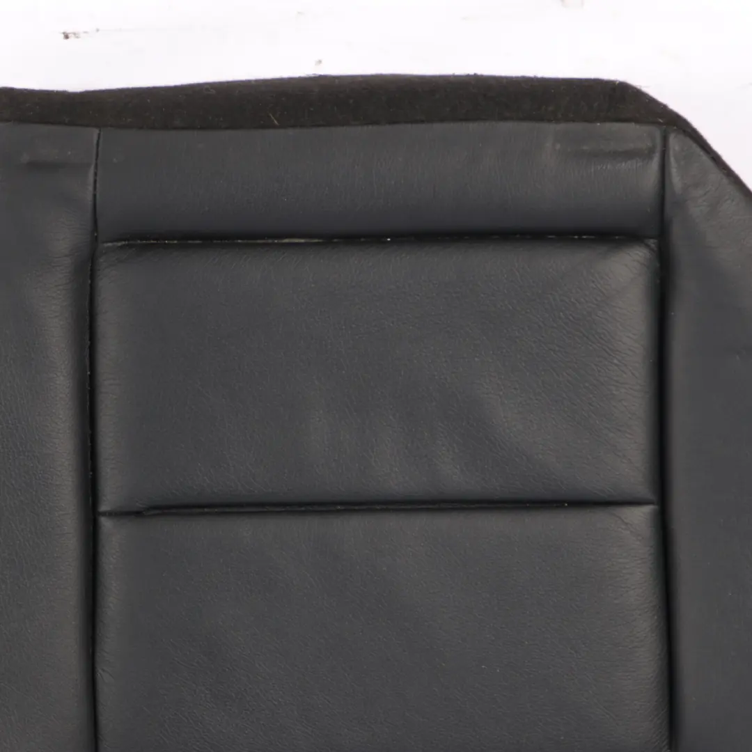 Mercedes W212 Rear Seat Bench Couch Cover Saloon Black Leather - SKU A2129208937 - Part number A2129208937