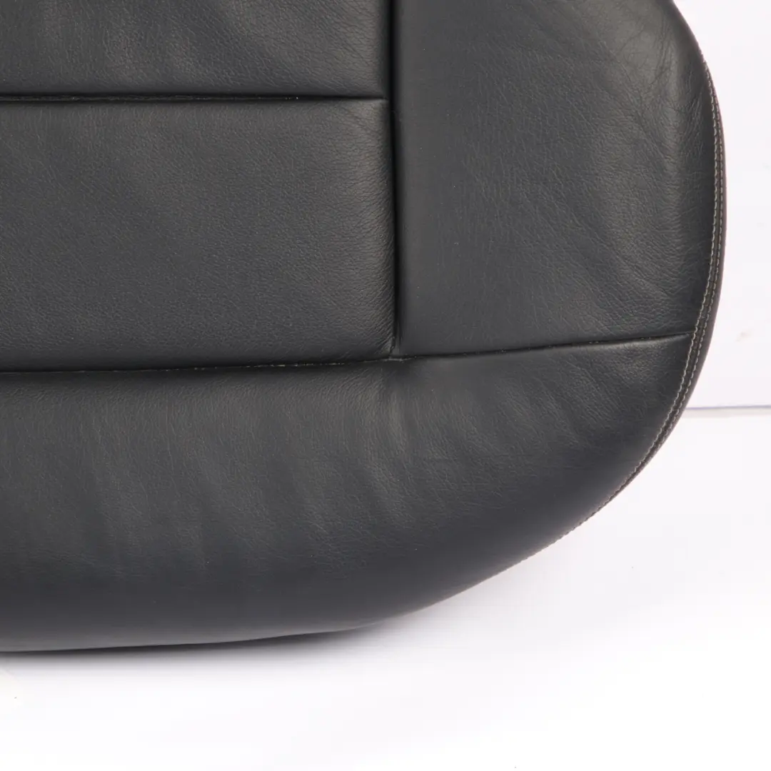 Mercedes W212 Rear Seat Bench Couch Cover Saloon Black Leather - SKU A2129208937 - Part number A2129208937