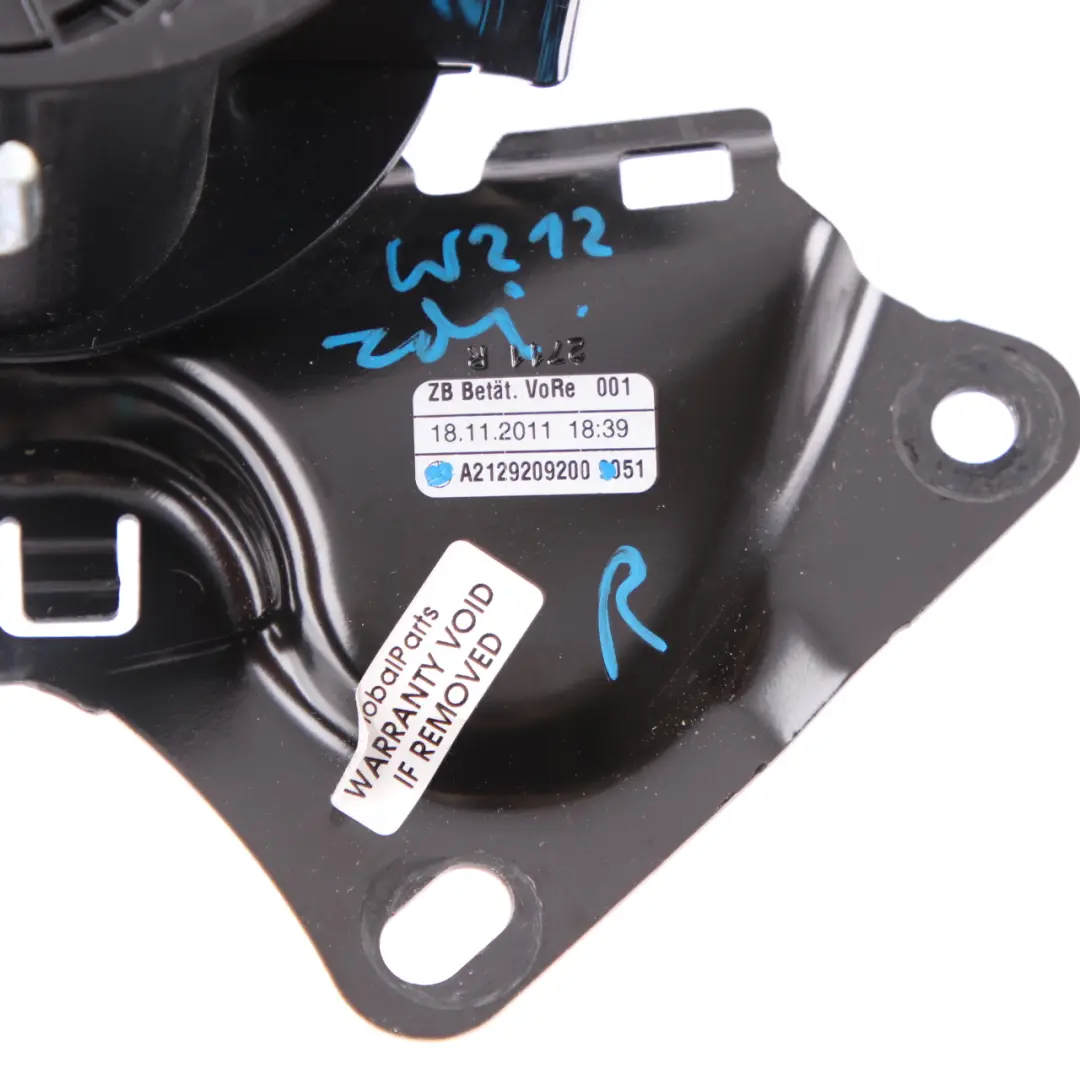 Mercedes W212 Rear Seat Backrest Release Handle Right O/S Lock Catch - SKU A2129209200 - Part number A2129209200