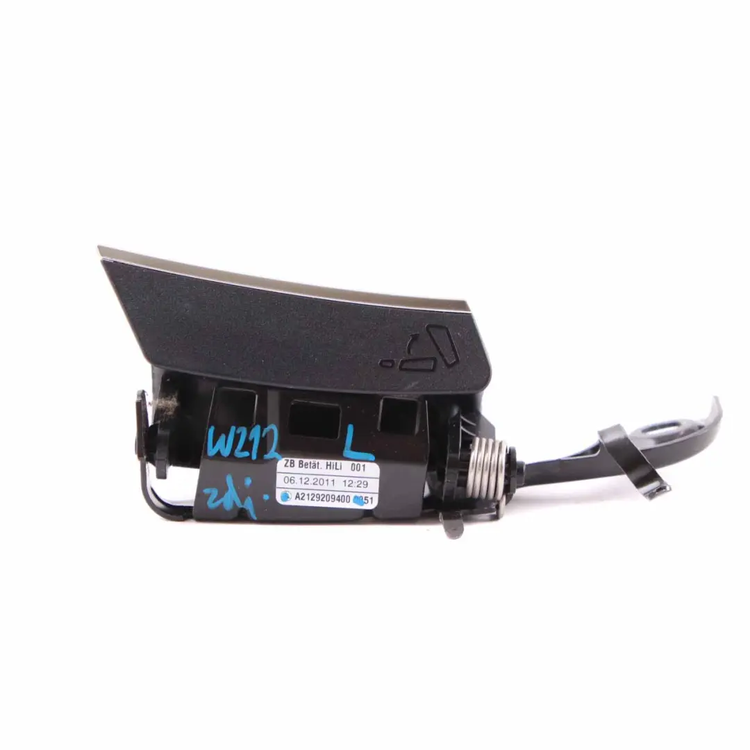 Backrest Release Handle Left N/S Lock Catch to Mercedes W212 Rear Seat with Part number A2129209400 Mercedes W212 Rear Seat Backrest Release Handle Left N/S Lock Catch - SKU A2129209400 - Part number A2129209400