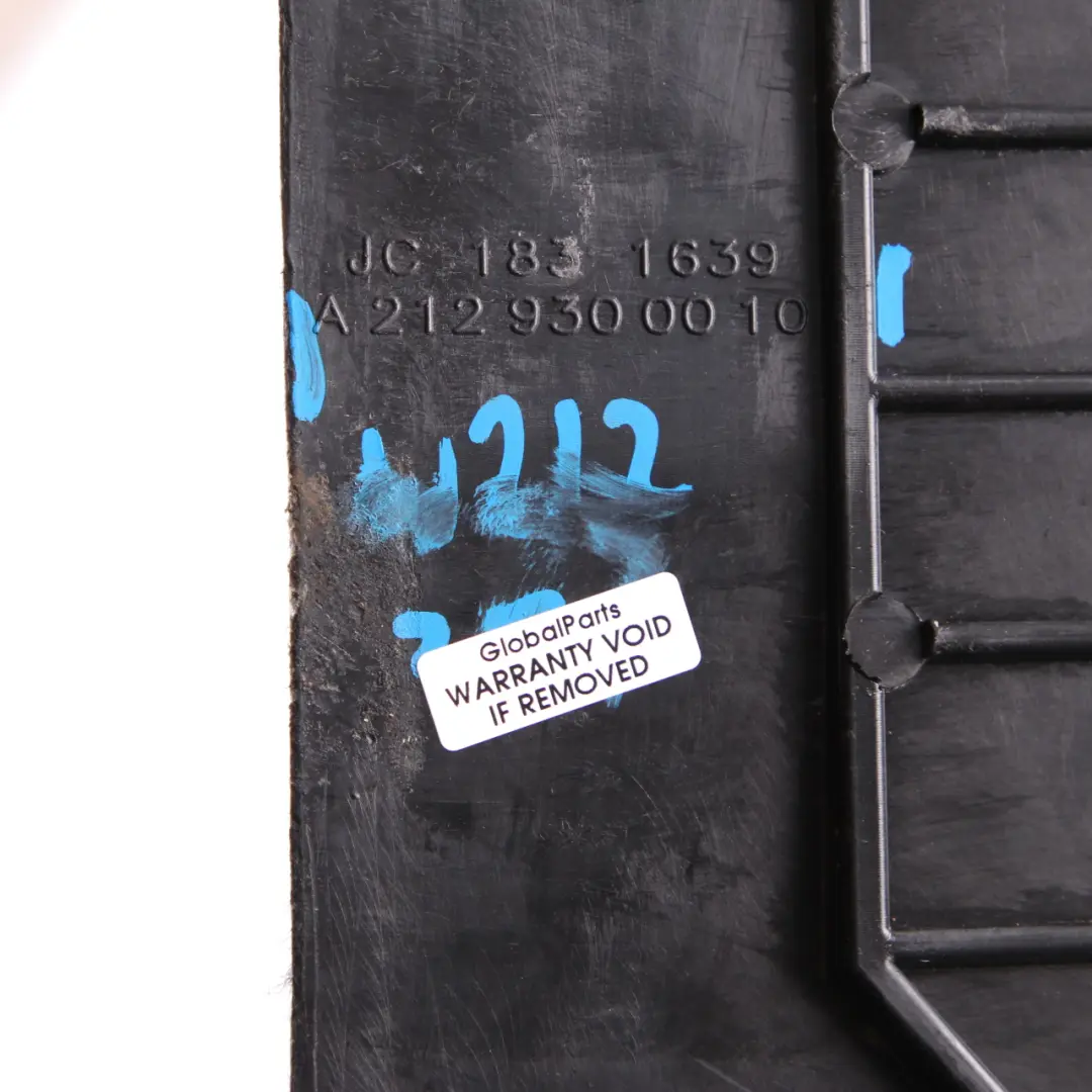 Boot Trunk Estate Rear Loading Floor Trim Panel Carpet to Mercedes S212 with Part number A2129300010 Mercedes S212 Boot Trunk Estate Rear Loading Floor Trim Panel Carpet - SKU A2129300010 - Part number A2129300010