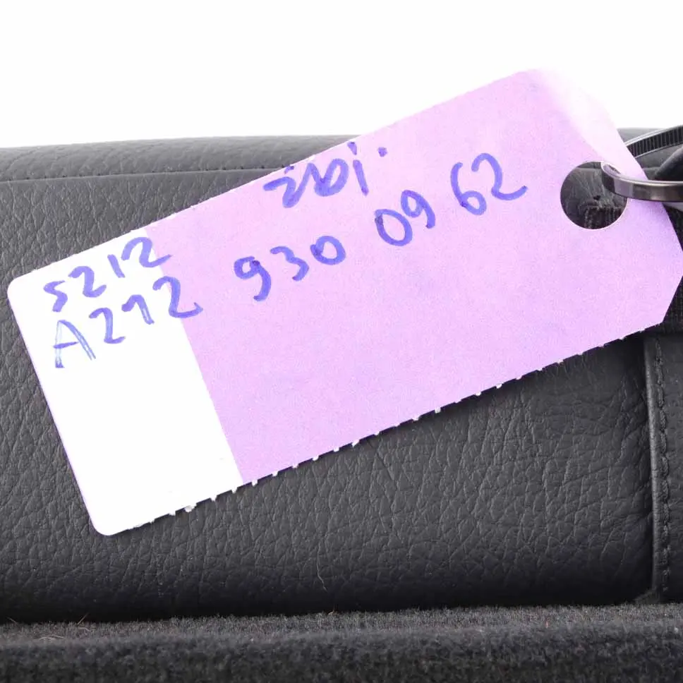 Bench Folding Couch Cover Cushion Black Leather to Mercedes S212 Estate Rear Seat with Part number A2129300962 Mercedes S212 Estate Rear Seat Bench Folding Couch Cover Cushion Black Leather - SKU A2129300962 - Part number A2129300962