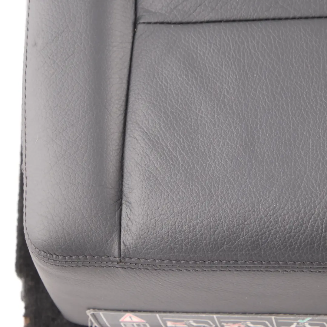 Mercedes S212 Estate Rear Seat Bench Folding Couch Cover Cushion Black Leather - SKU A2129300962 - Part number A2129300962