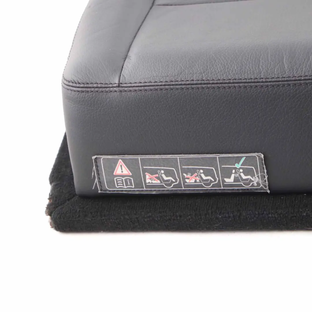 Bench Folding Couch Cover Cushion Black Leather to Mercedes S212 Estate Rear Seat with Part number A2129300962 Mercedes S212 Estate Rear Seat Bench Folding Couch Cover Cushion Black Leather - SKU A2129300962 - Part number A2129300962