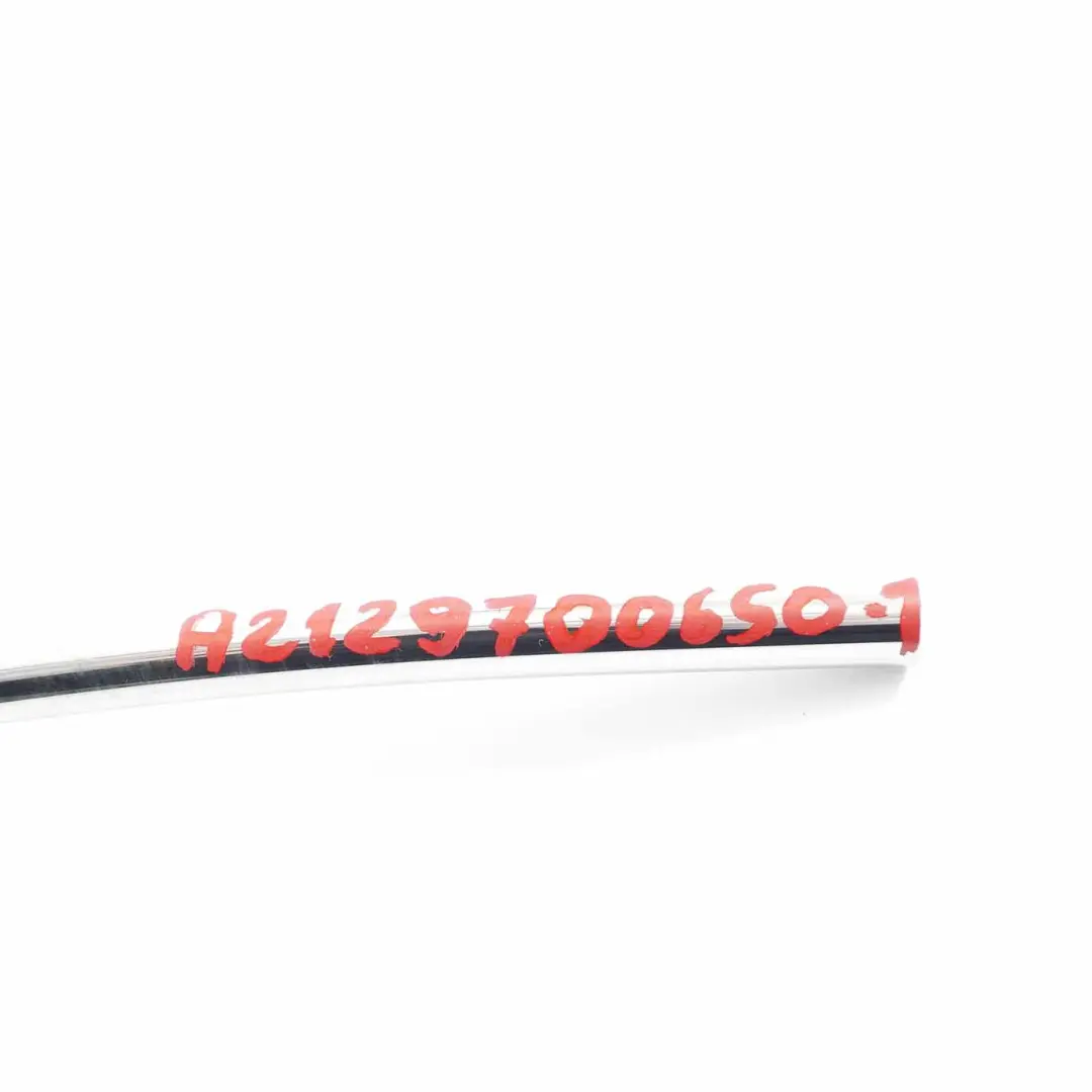 Mercedes W212 Seat Headrest Rear Left Right N/O/S Imitation Leather Black - SKU A2129700650-1 - Part number A2129700650