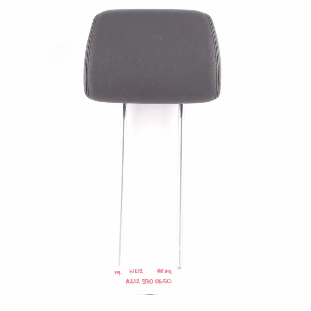 Asiento Reposacabezas Izquierdo Derecho Imitación Cuero Negro para Mercedes W212 con número de pieza A2129700650 Mercedes W212 Asiento Reposacabezas Izquierdo Derecho Imitación Cuero Negro - SKU A2129700650 - Número de pieza A2129700650
