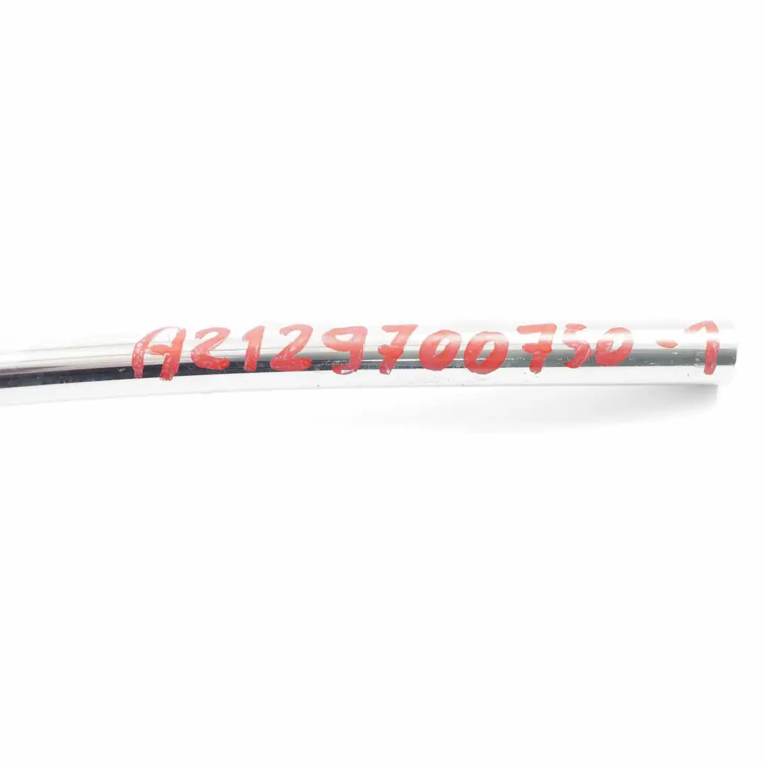 Mercedes W212 Poggiatesta sedile posteriore centrale in pelle nero antracite - SKU A2129700750-1 - Numero di parte A2129700750