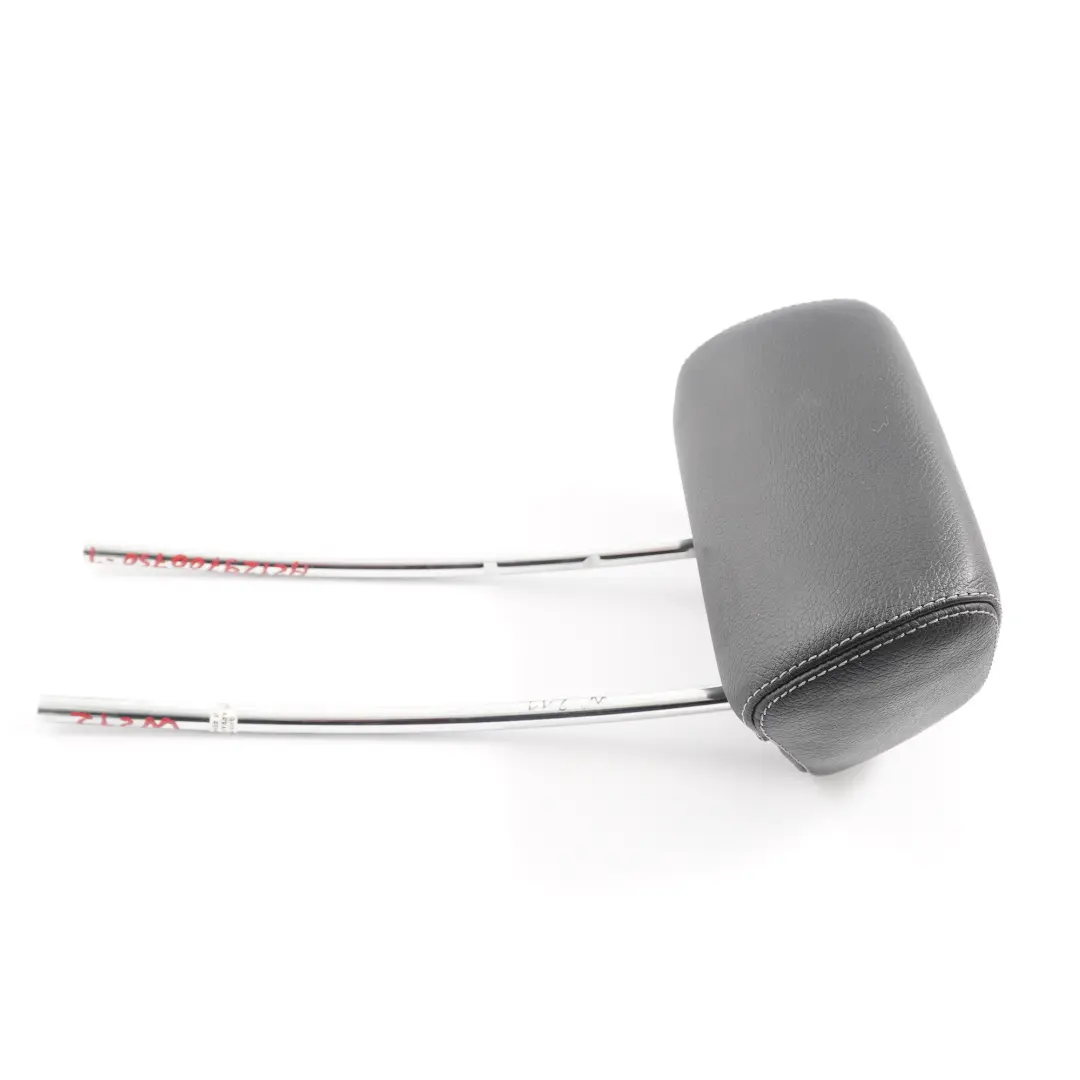 Mercedes W212 Appui-tête de siège arrière central en cuir noir anthracite - SKU A2129700750-1 - Numéro de pièce A2129700750