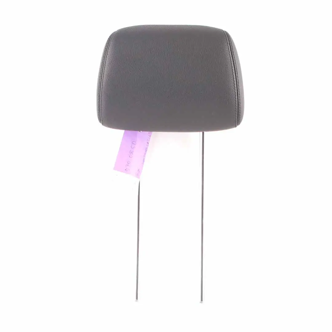 Mercedes W212 Seat Headrest Rear Left Right N/O/S Black Leather Head Rest - SKU A2129700850-2 - Part number A2129700850
