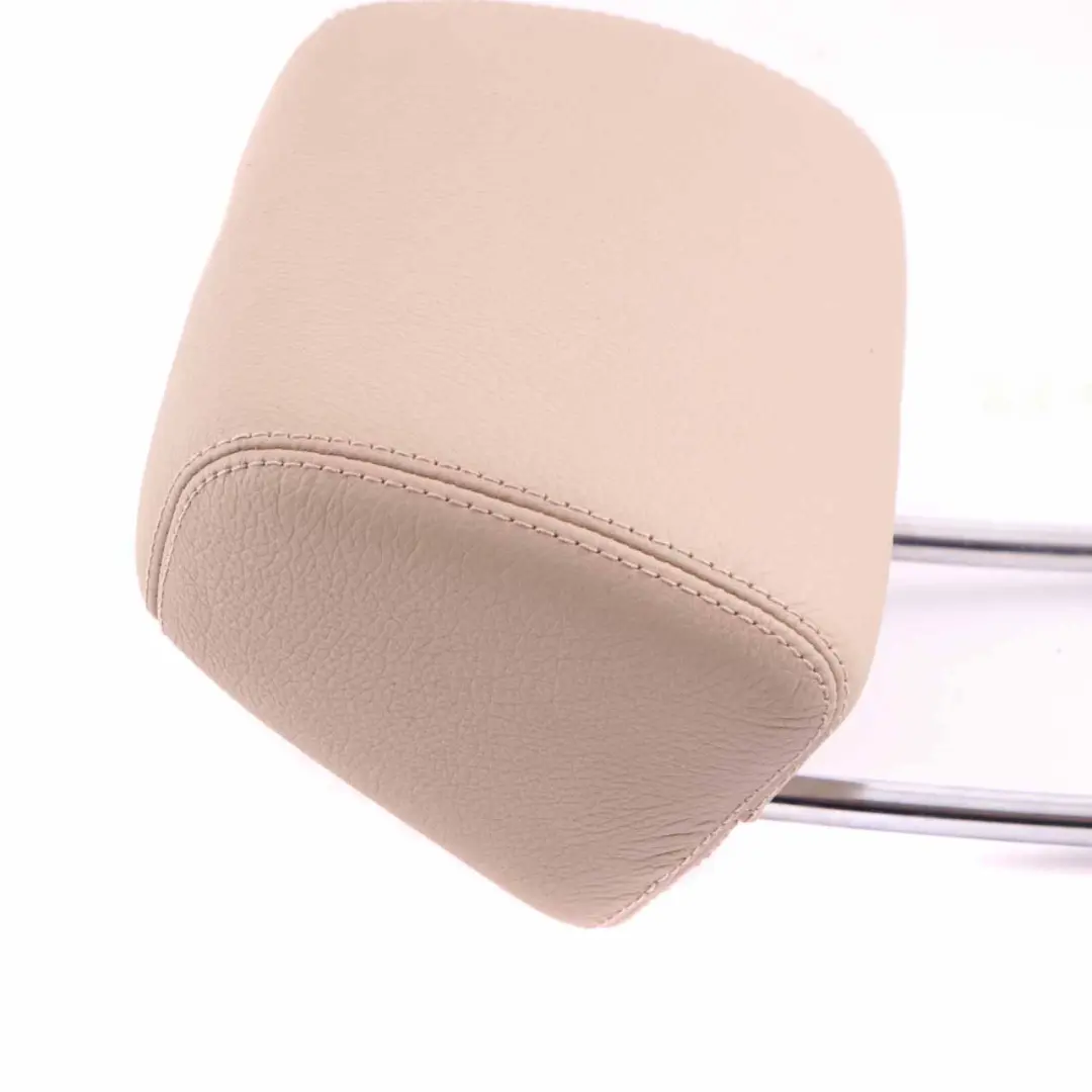 Asiento Reposacabezas Trasero Izquierdo Derecho De Cuero Beige para Mercedes W212 con número de pieza A2129700850 Mercedes W212 Asiento Reposacabezas Trasero Izquierdo Derecho De Cuero Beige - SKU A2129700850 - Número de pieza A2129700850