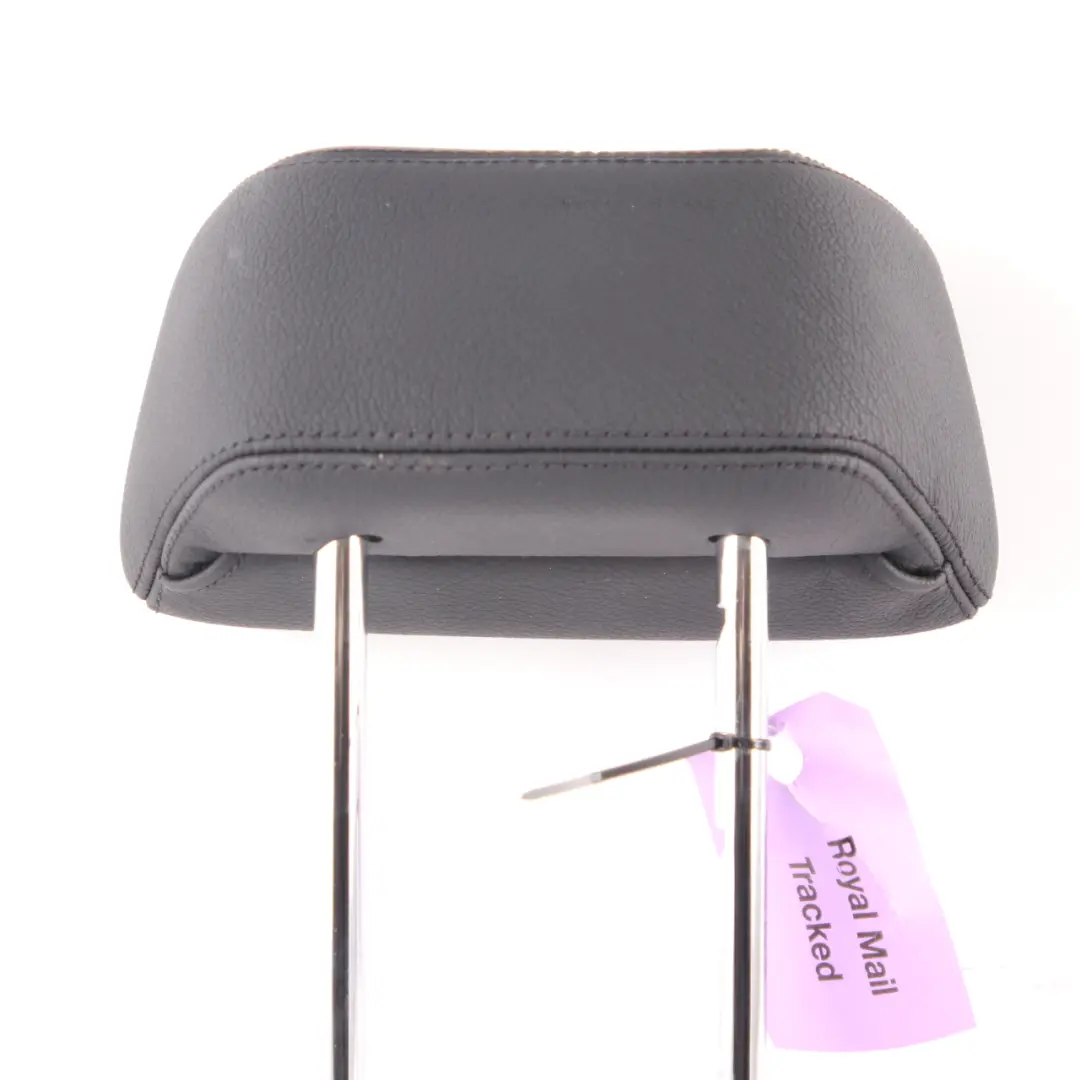 Mercedes W212 Seat Headrest Rear Middle Central Black Leather Head Rest - SKU A2129700950-1 - Part number A2129700950