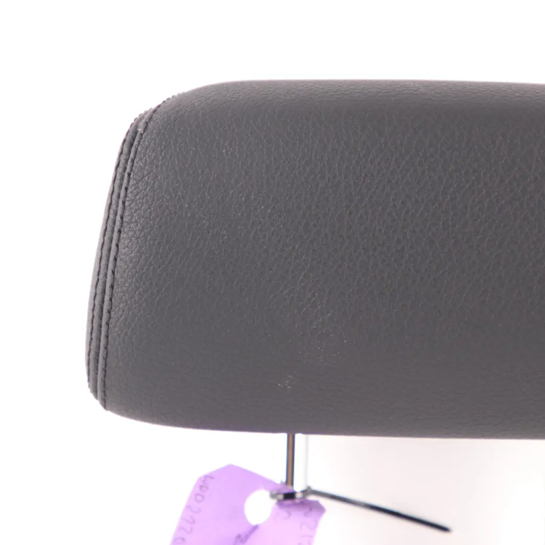 Sitz Kopfstütze Hinten Mitte Zentral Schwarz Leder Kopfstütze für Mercedes W212 mit Teilenummer A2129700950 Mercedes W212 Sitz Kopfstütze Hinten Mitte Zentral Schwarz Leder Kopfstütze - SKU A2129700950-1 - Teilenummer A2129700950