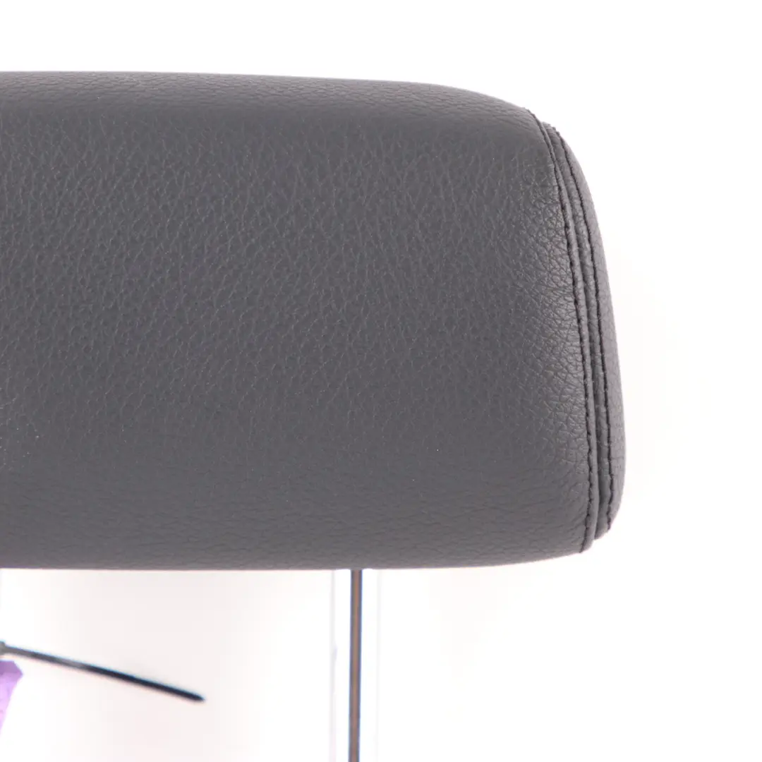 Sitz Kopfstütze Hinten Mitte Zentral Schwarz Leder Kopfstütze für Mercedes W212 mit Teilenummer A2129700950 Mercedes W212 Sitz Kopfstütze Hinten Mitte Zentral Schwarz Leder Kopfstütze - SKU A2129700950-1 - Teilenummer A2129700950
