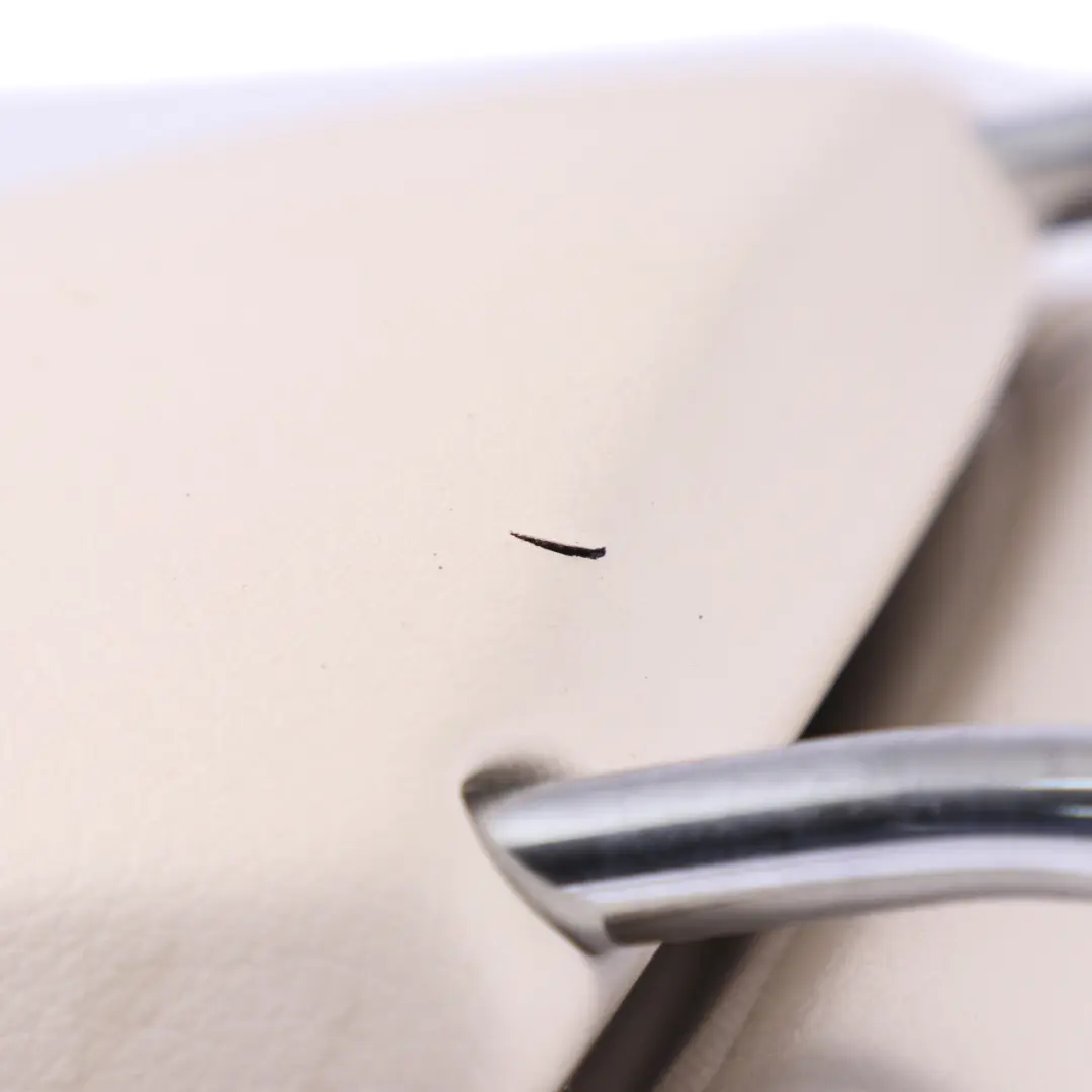 Headrest Front Left Right N/O/S Silky Beige Leather to Mercedes W212 Seat with Part number A2129702080 Mercedes W212 Seat Headrest Front Left Right N/O/S Silky Beige Leather - SKU A2129702080 - Part number A2129702080