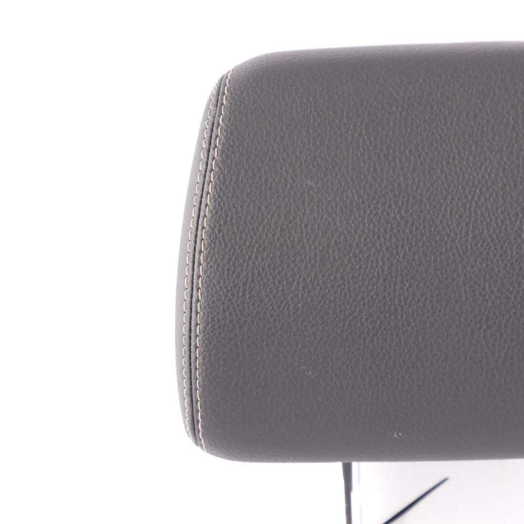 Mercedes W212 S212 Seat Headrest Rear Left Right N/O/S Leather Black - SKU A2129705250 - Part number A2129705250