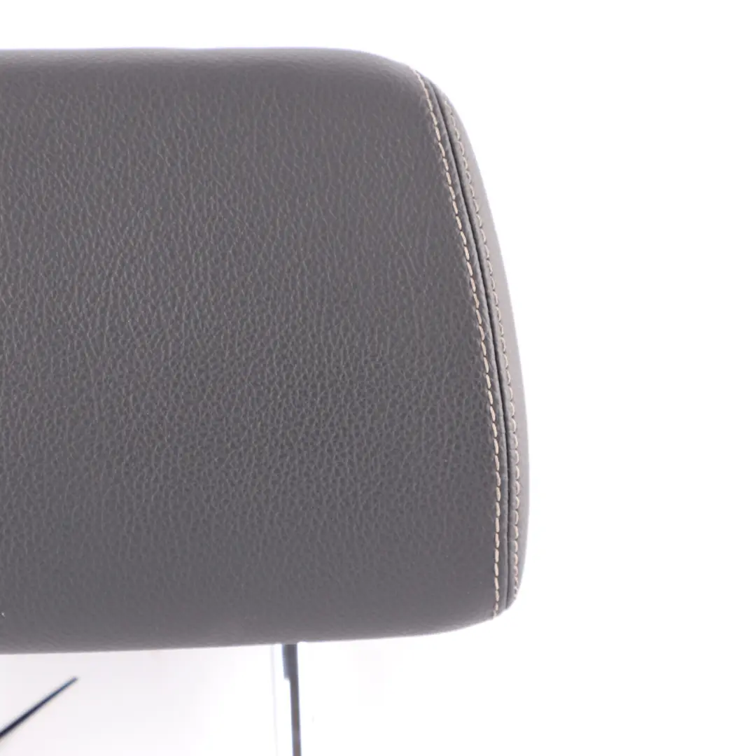 Mercedes W212 S212 Seat Headrest Rear Left Right N/O/S Leather Black - SKU A2129705250 - Part number A2129705250