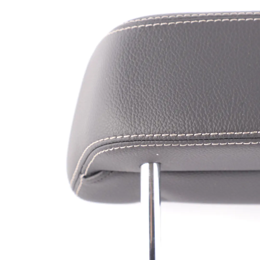 Mercedes W212 Siège Appui-tête arrière Appui-tête central Cuir Noir - SKU A2129705350 - Numéro de pièce A2129705350