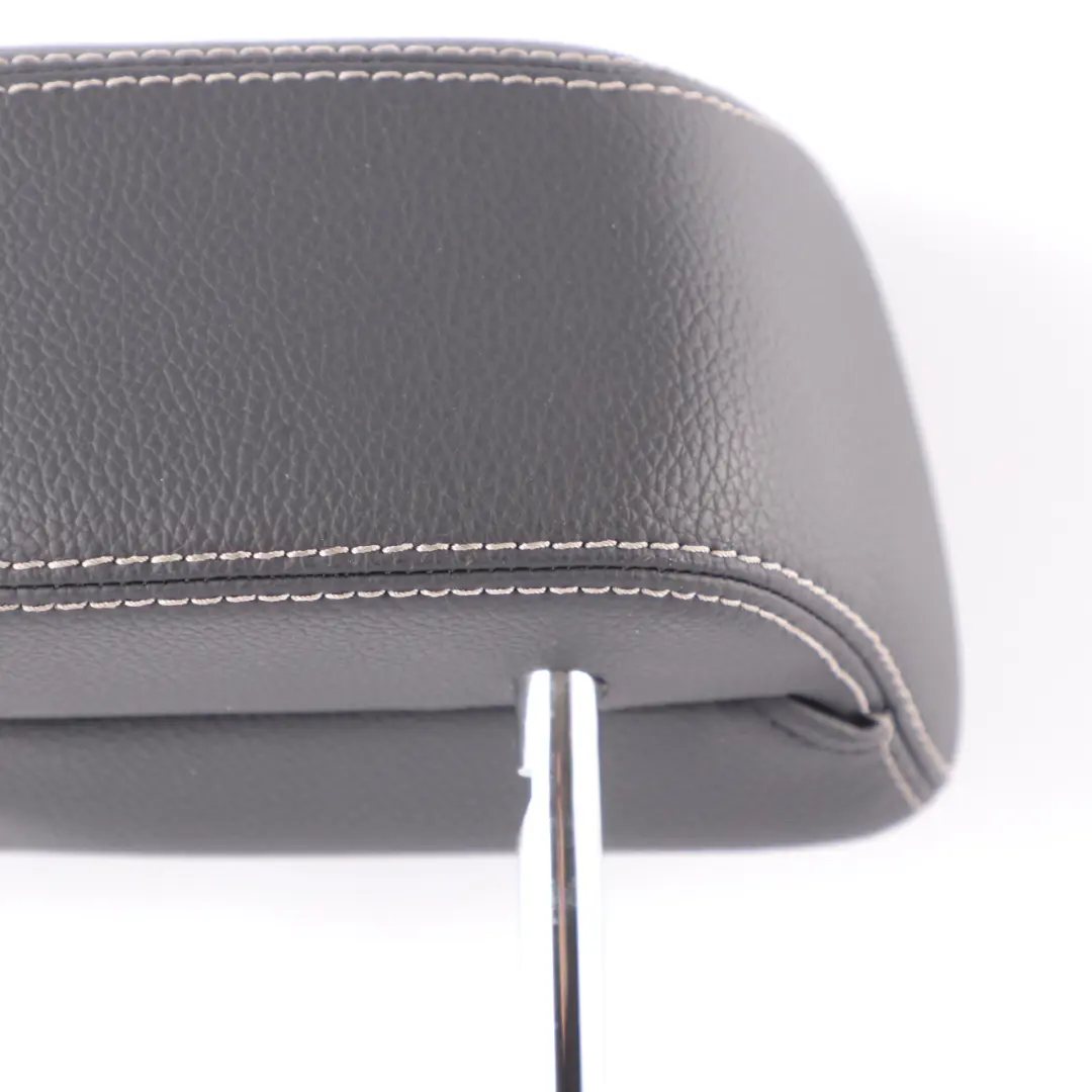 Asiento Reposacabezas Respaldo Trasero Central Cuero Negro para Mercedes W212 con número de pieza A2129705350 Mercedes W212 Asiento Reposacabezas Respaldo Trasero Central Cuero Negro - SKU A2129705350 - Número de pieza A2129705350