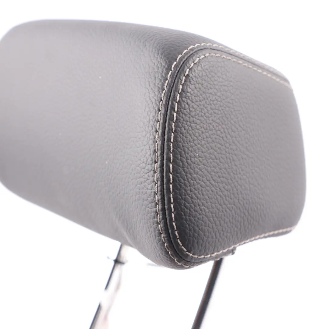 Headrest Rear Backrest Central Head Rest Leather Black to Mercedes W212 Seat with Part number A2129705350 Mercedes W212 Seat Headrest Rear Backrest Central Head Rest Leather Black - SKU A2129705350 - Part number A2129705350